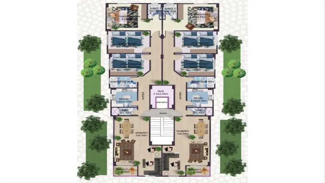 Luxury Apartment for Sale with Spacious Area