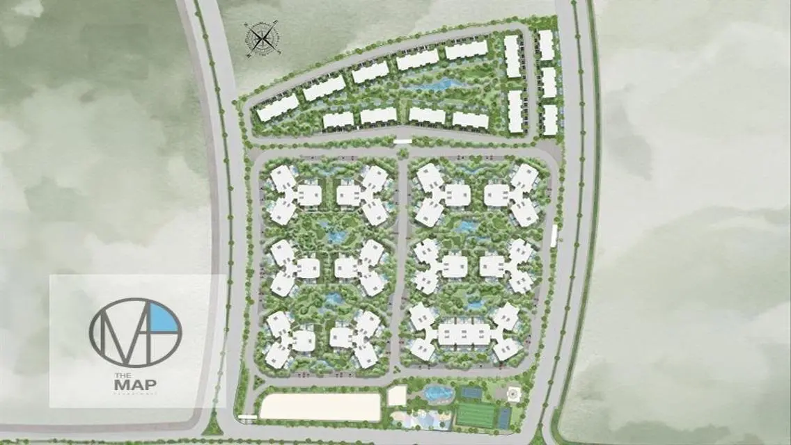 Luxury Apartment for Sale in R8-5-7-125 The Island Compound with Stunning Lake Views