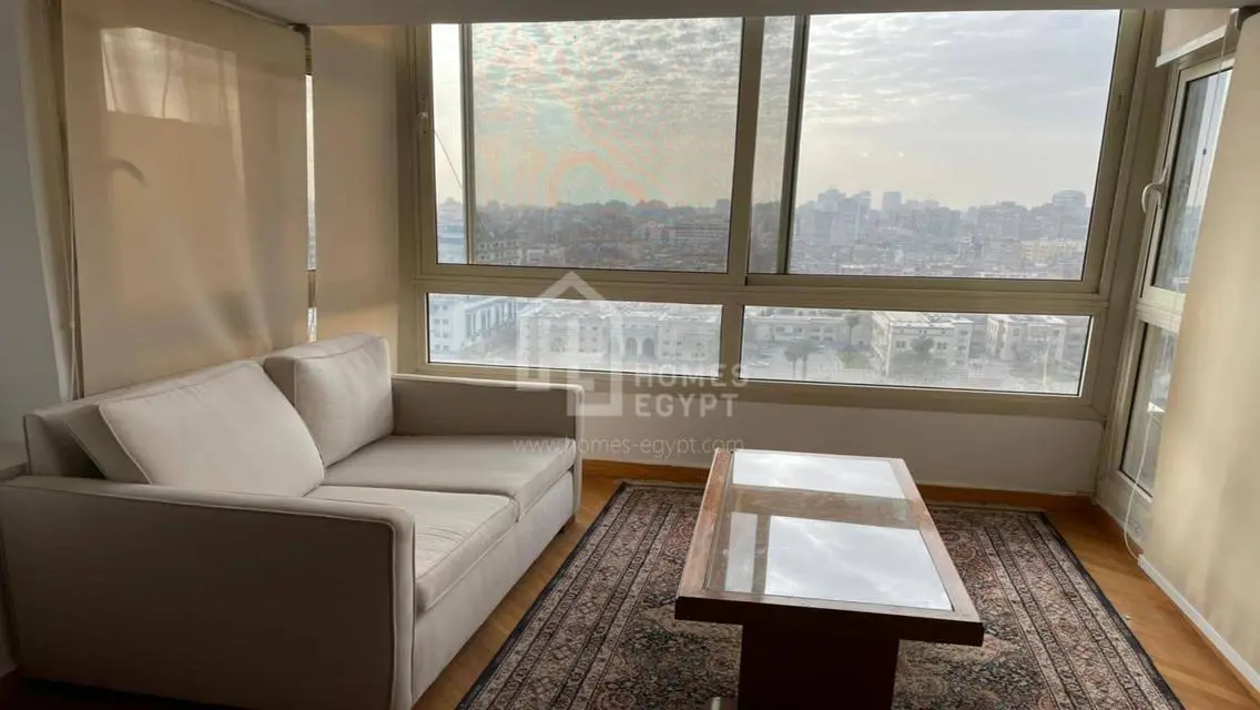 Furnished Nile-View Apartment in South Zamalek
