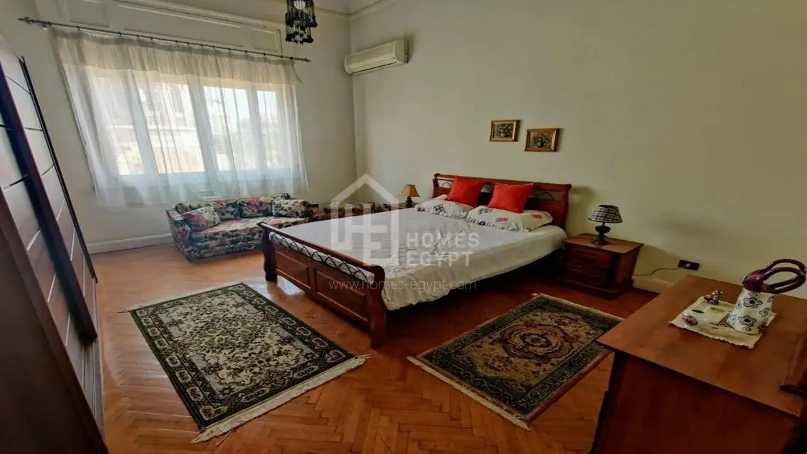High-Ceiling Apartment Ready to Move in Zamalek
