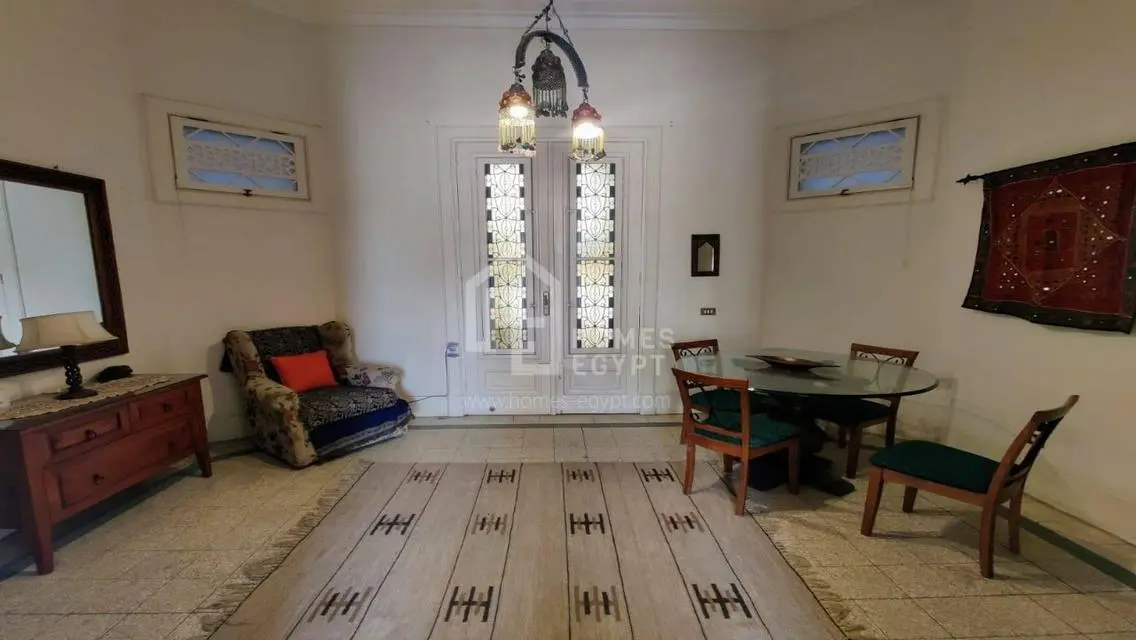 High-Ceiling Apartment Ready to Move in Zamalek