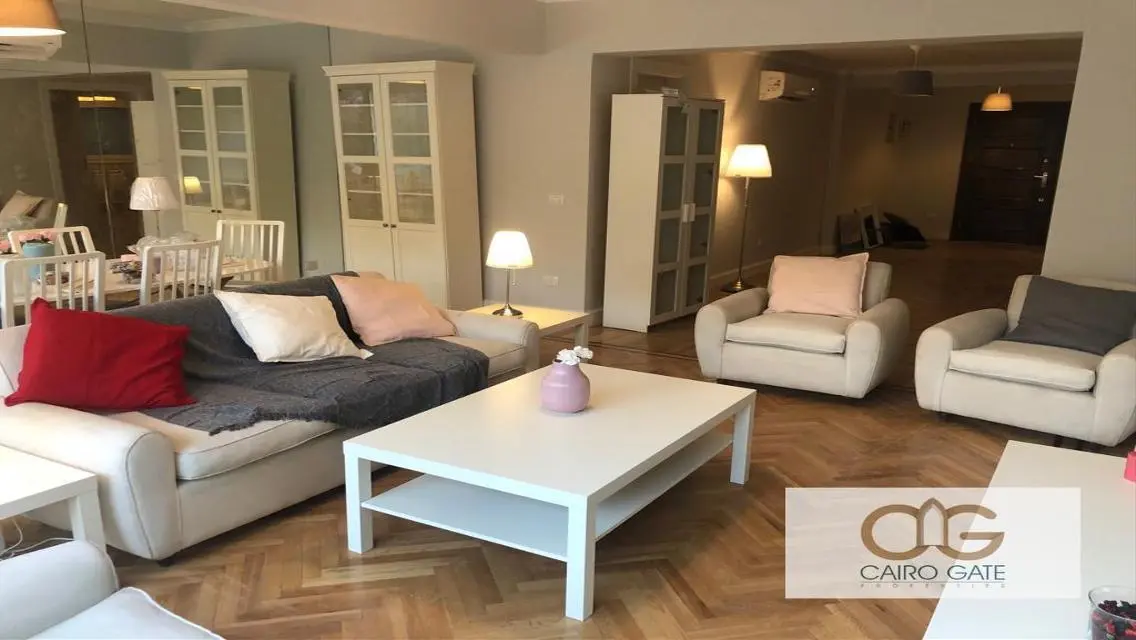 Modern Furnished Apartment for Rent in Zamalek