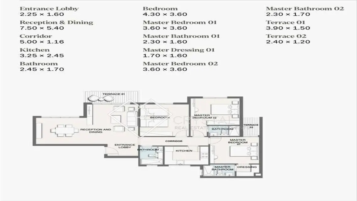 Lake-View Apartment in Telal Point 90