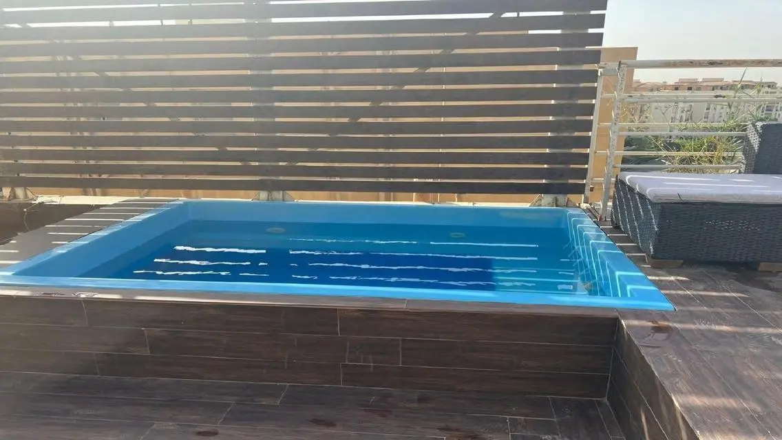 Luxury Apartment with Private Plunge Pool in Family Compound