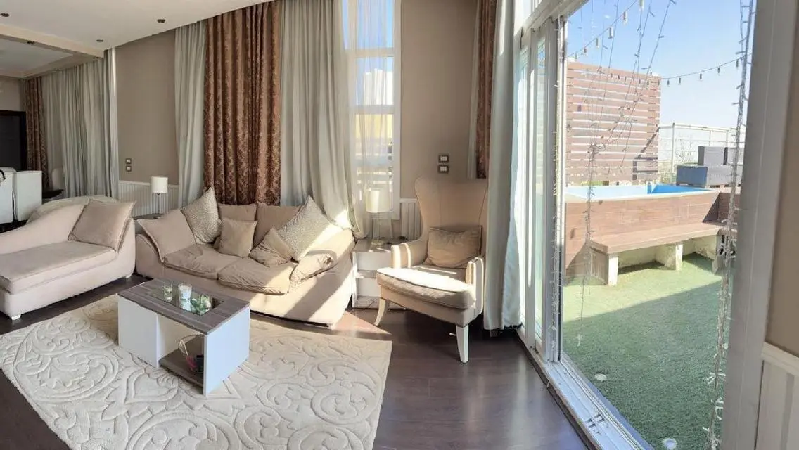 Luxury Apartment with Private Plunge Pool in Family Compound
