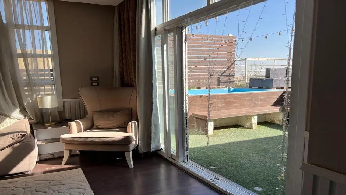 Luxury Apartment with Private Plunge Pool in Family Compound