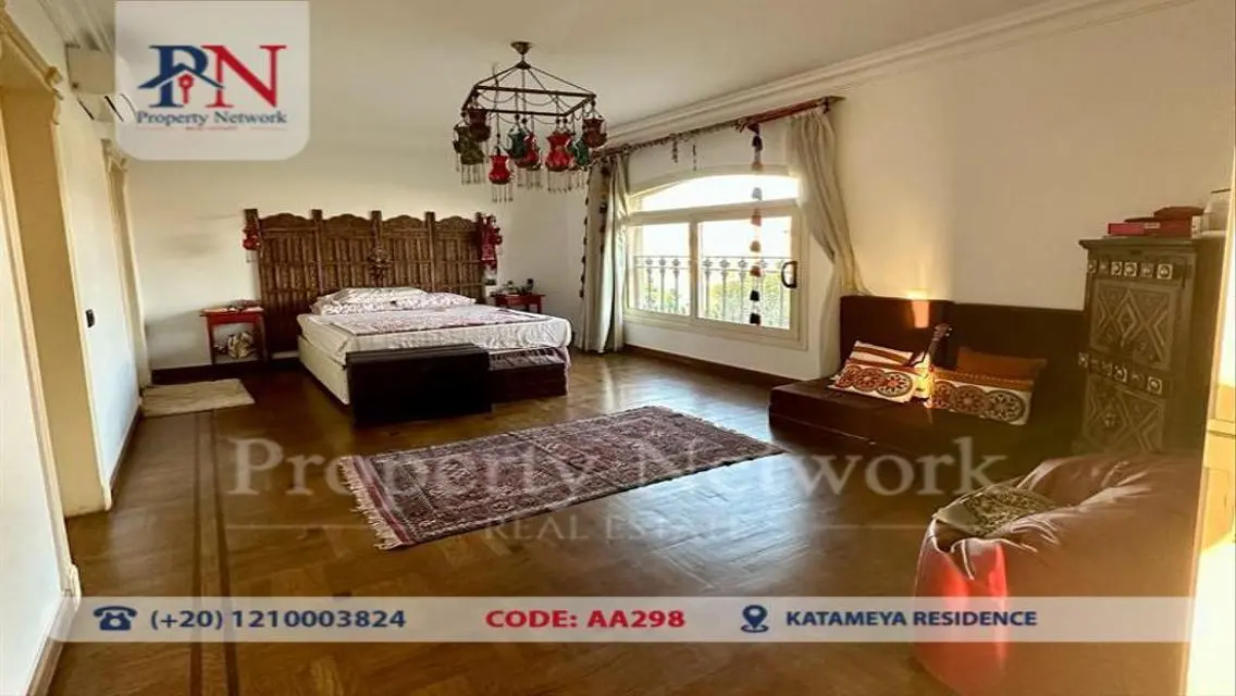 شقة فاخرة 1050 متر مربع مع جميع المرافق
