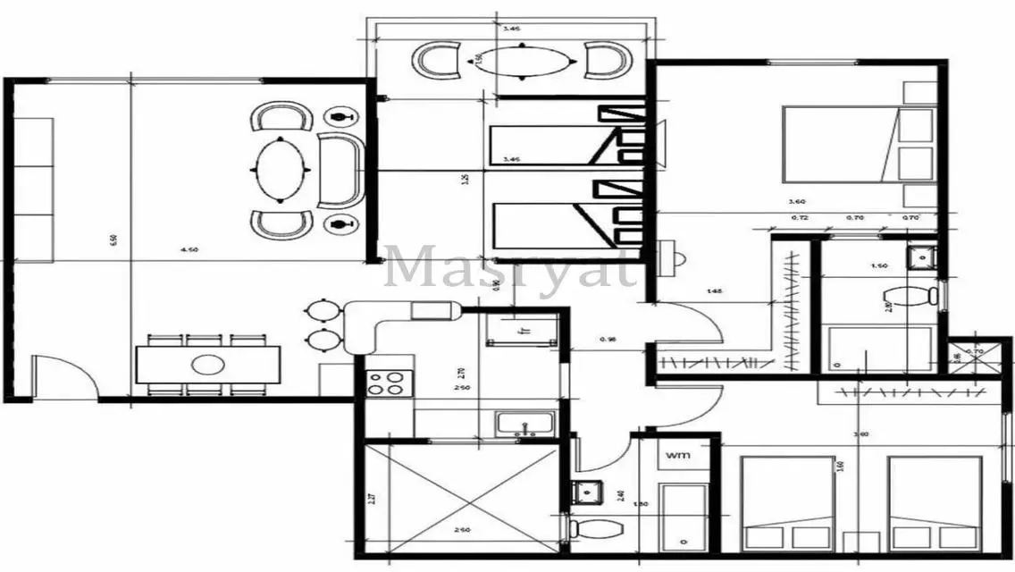 Luxury Apartment in JW Marriott