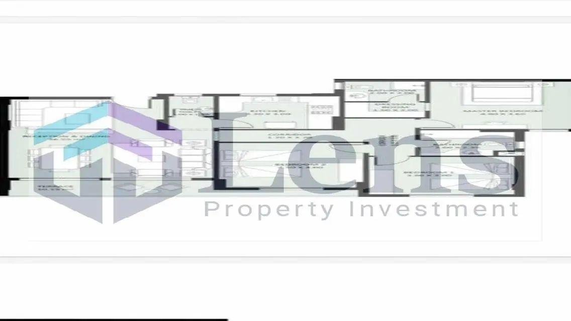 Semi-Finished Apartment with 170 sqm in Jay City