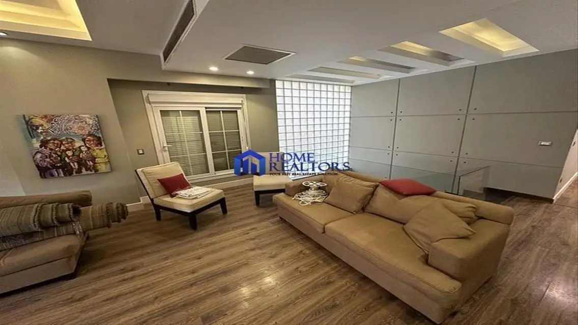 Ultra-Modern Fully Furnished Duplex for Rent in West Golf Compound, New Cairo