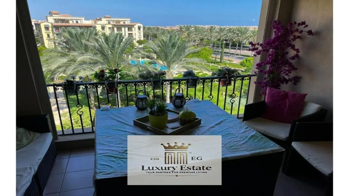Luxury Furnished Apartment at The Address with Private Garden and Pool