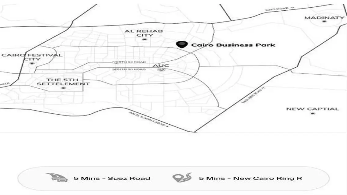 Office for Sale in Cairo Business Park - AUC
