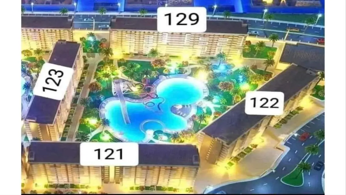 شقة رائعة للبيع مع إطلالة مذهلة