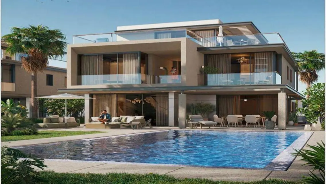 Luxury 3-Bedroom Apartment with Private Pool and Garden