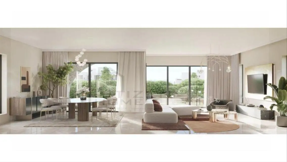 Luxury Villa with Spacious Garden and Shared Pool in Owest