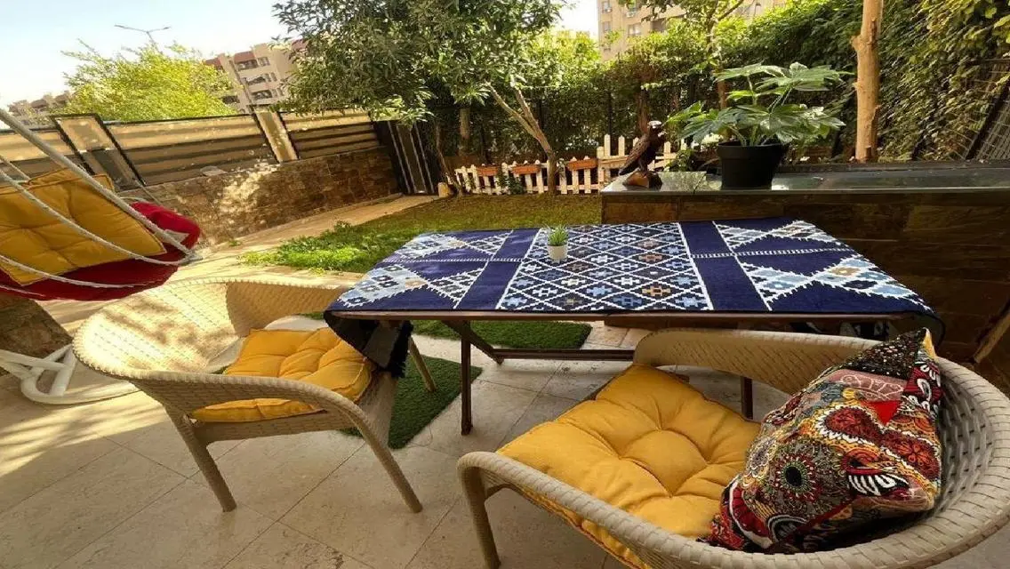 Elegant Apartment for Rent Near Al Rehab Club with Private Garden