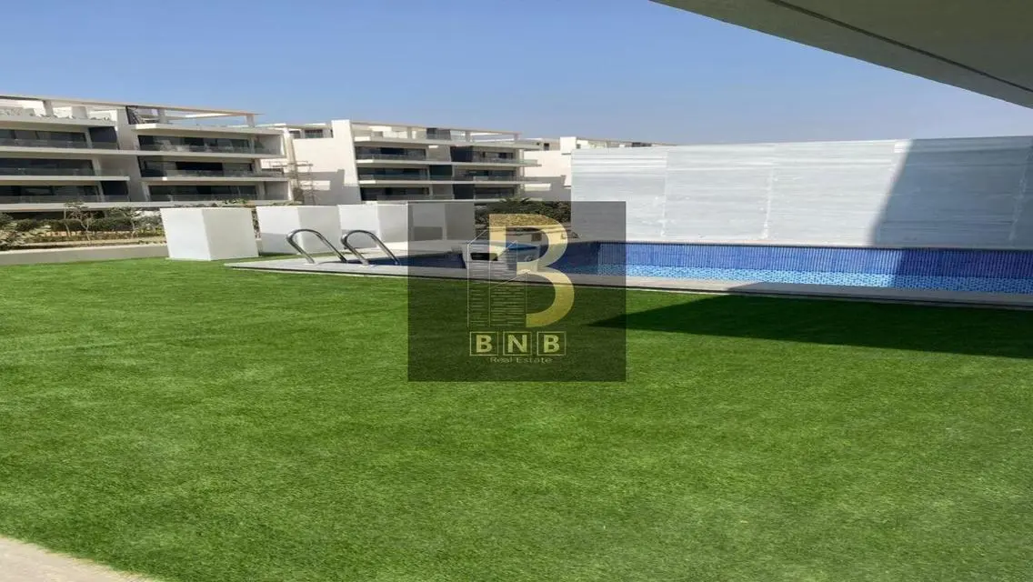 Amazing 3-Bedroom Apartment with Private Pool and Garden in Shrouk