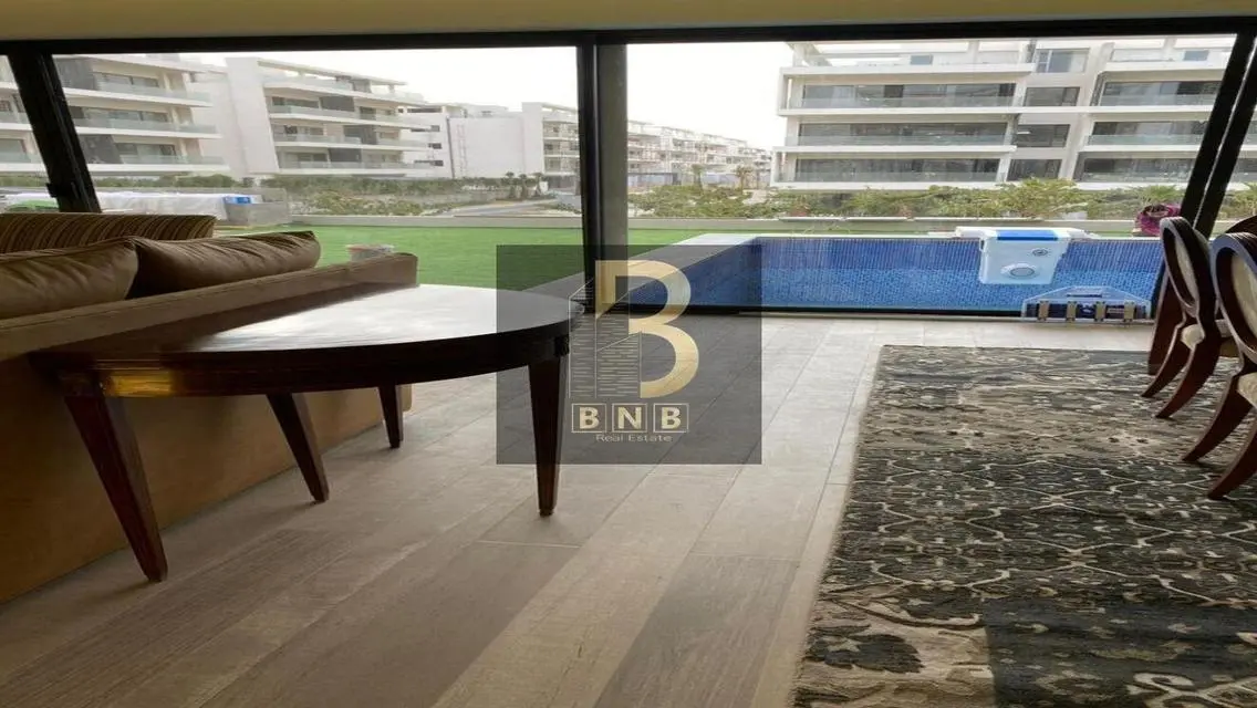Amazing 3-Bedroom Apartment with Private Pool and Garden in Shrouk