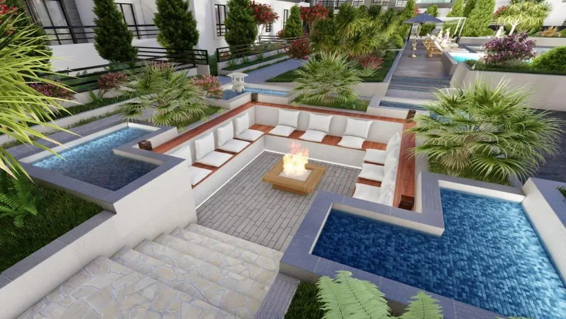 Luxury Apartment with Private Garden and Multiple Amenities