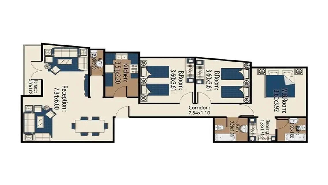 Luxury Villa for Sale with 300 sqm Space