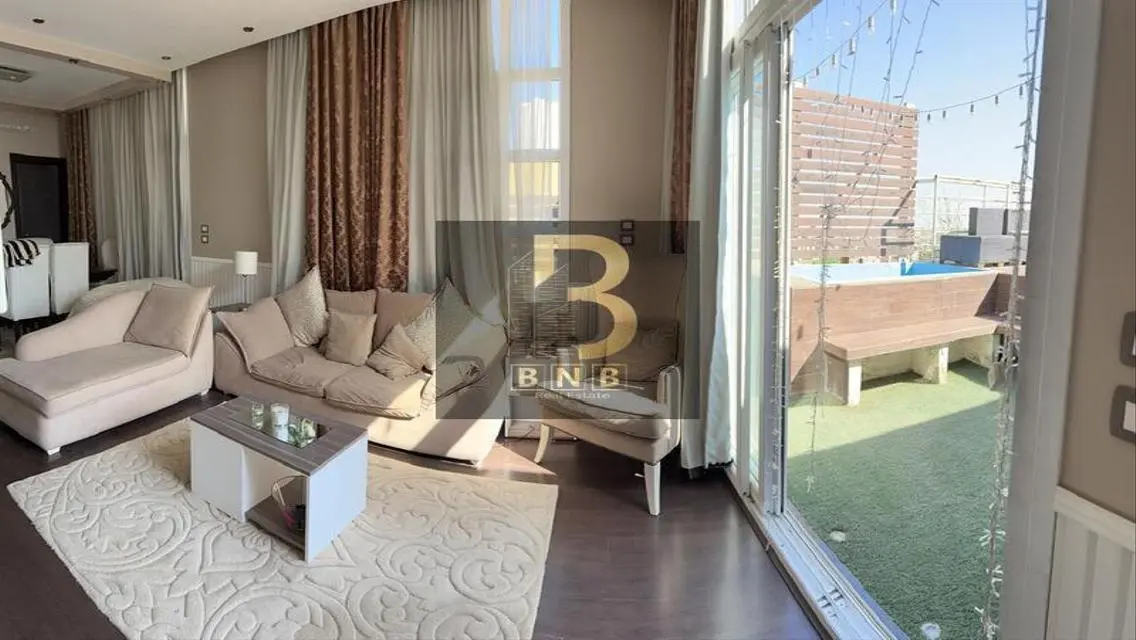 Luxury Apartment with Private Pool and Maid Room at 55 Seddek