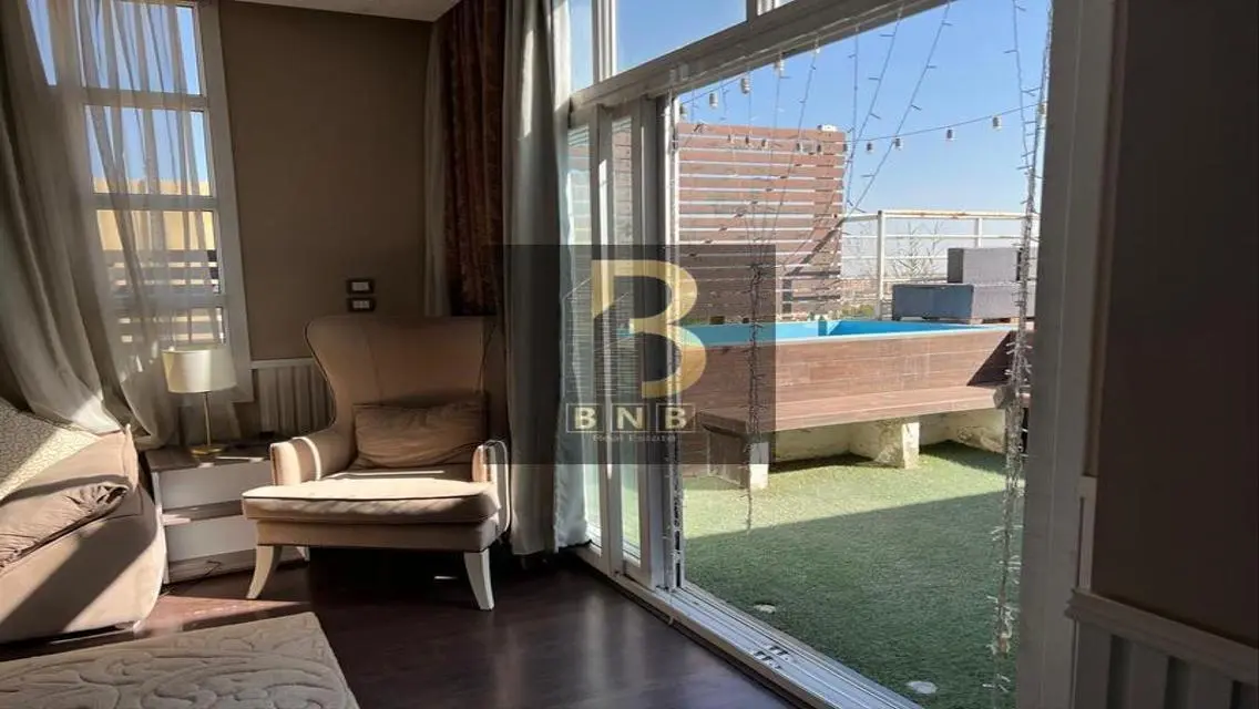 Luxury Apartment with Private Pool and Maid Room at 55 Seddek
