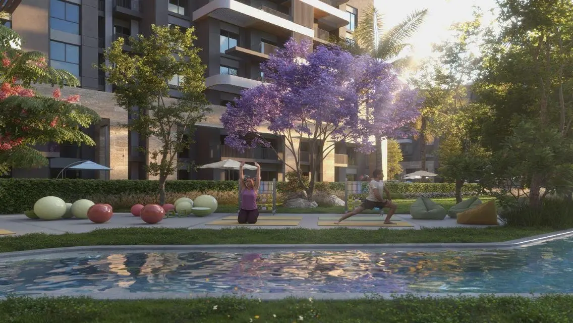 Luxurious Apartment with Spacious Garden and Pool