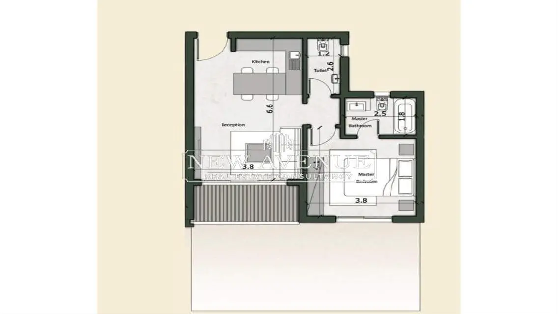 Luxury Apartment with Private Garden in Prime Location