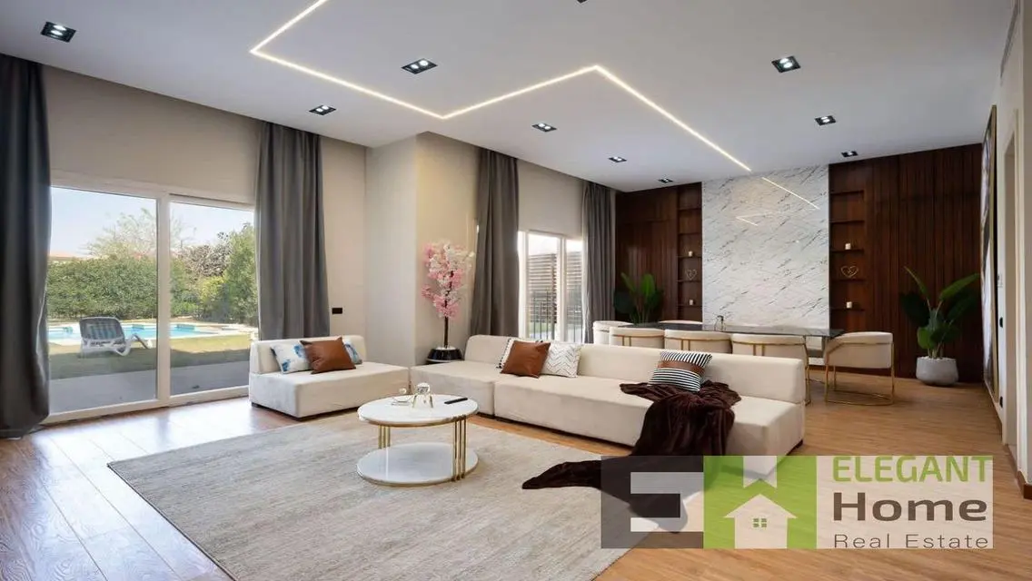 فيلا فاخرة بتصميم حديث للبيع