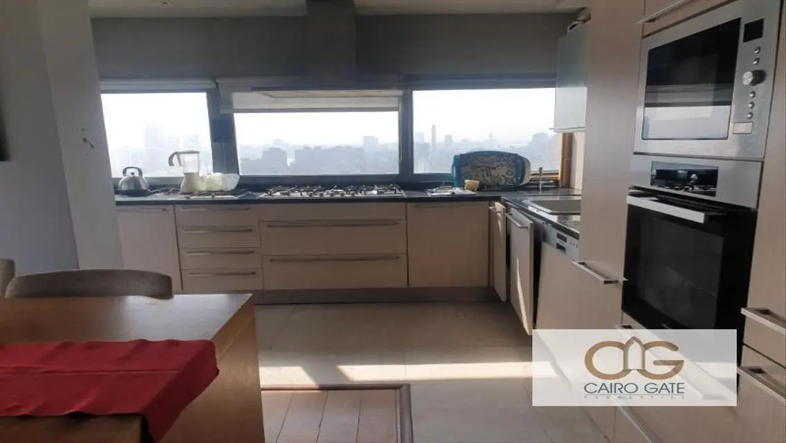 Panoramic Nile View Apartment for Rent in Zamalek