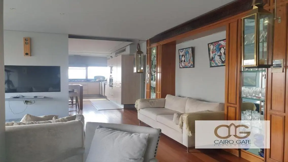 Panoramic Nile View Apartment for Rent in Zamalek