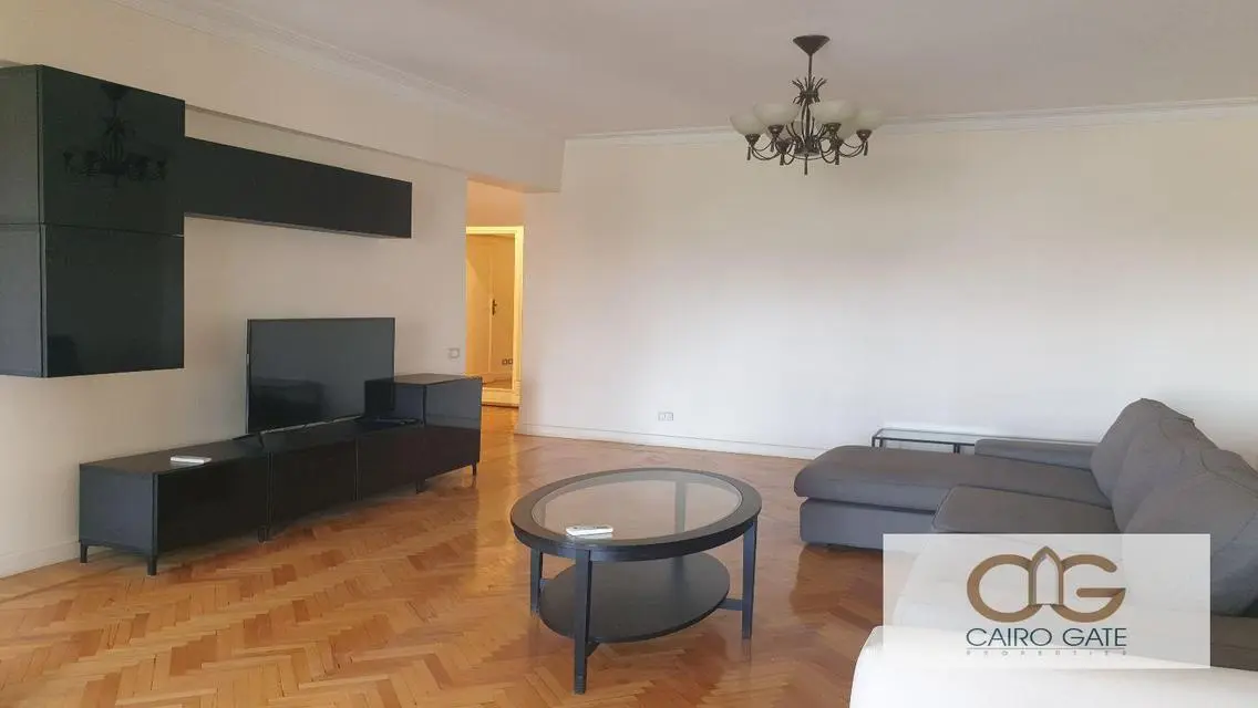 Modern Furnished Apartment with Golf View for Rent in Zamalek