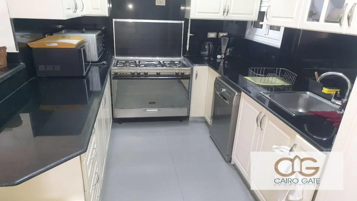 Modern Furnished Apartment with Golf View for Rent in Zamalek