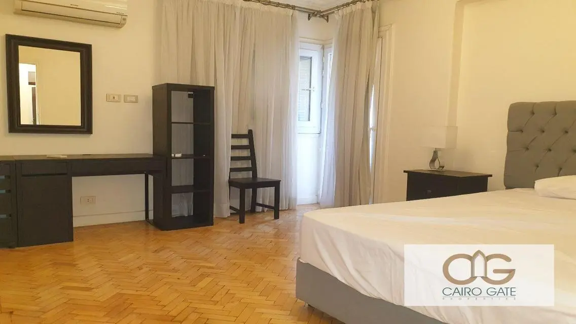 Modern Furnished Apartment with Golf View for Rent in Zamalek