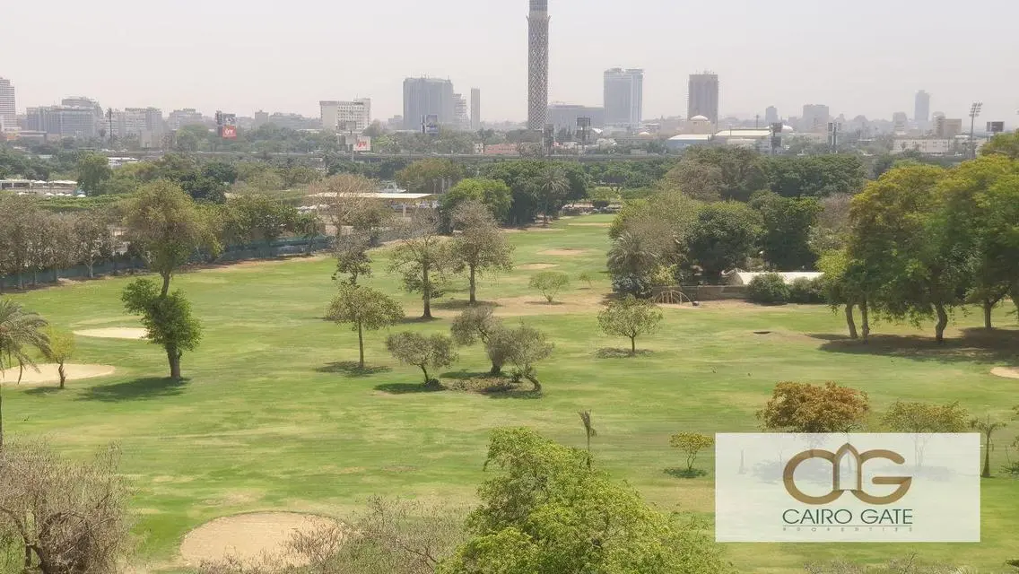 Modern Furnished Apartment with Golf View for Rent in Zamalek