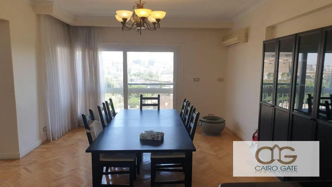 Modern Furnished Apartment with Golf View for Rent in Zamalek