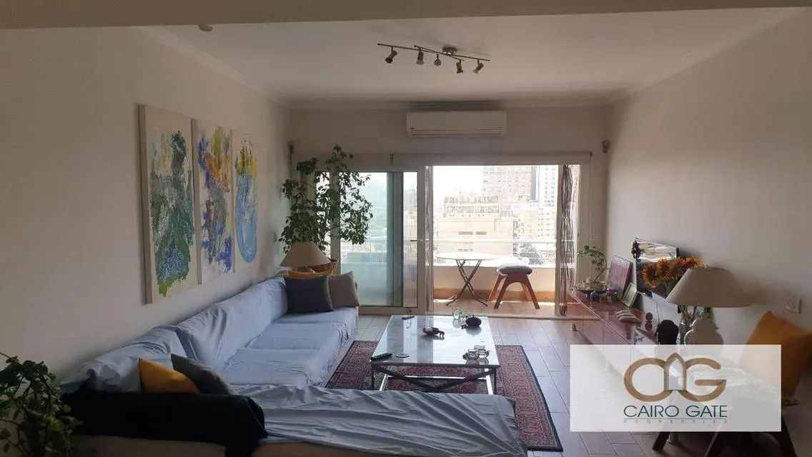 New Furnished 2-Bedroom Apartment in Zamalek for Rent