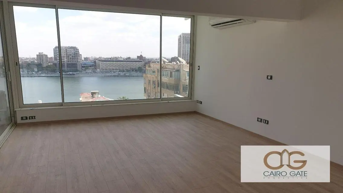 Semi-Furnished Nile View Apartment in Zamalek