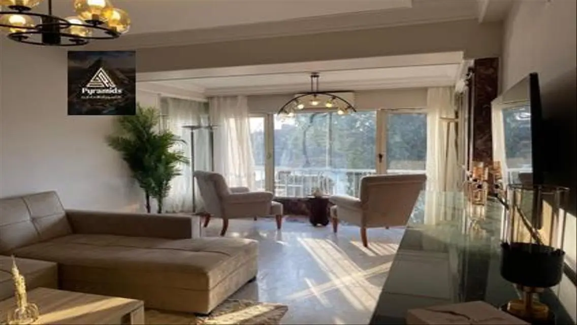 Furnished Apartment for Long-term Rent in Zamalek with Nile View