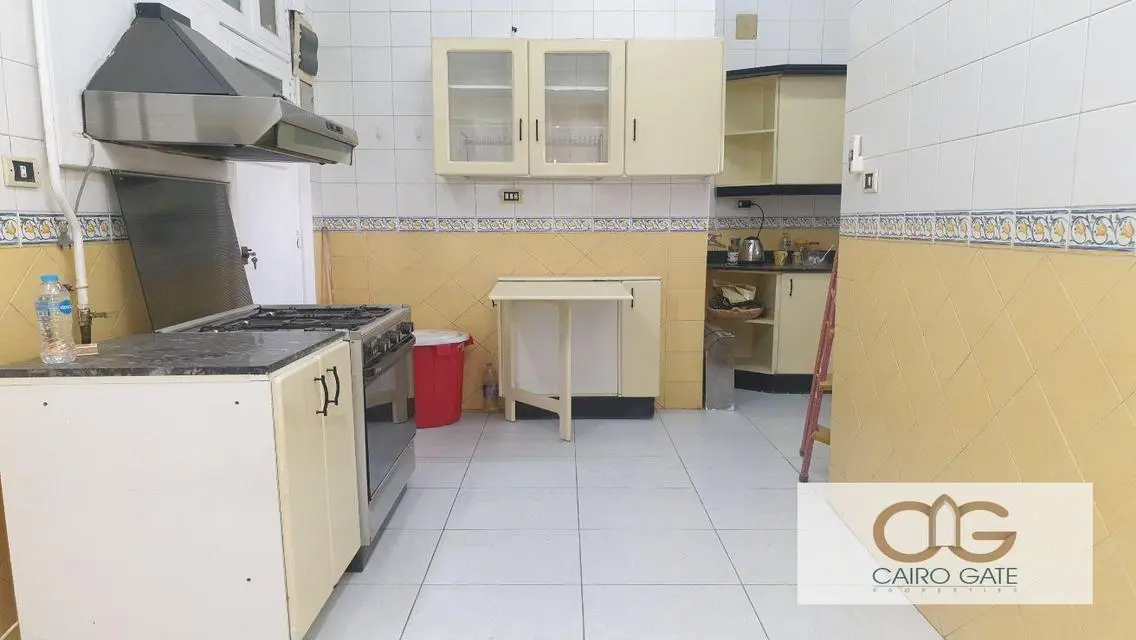 High-Ceiling Furnished Apartment in Zamalek