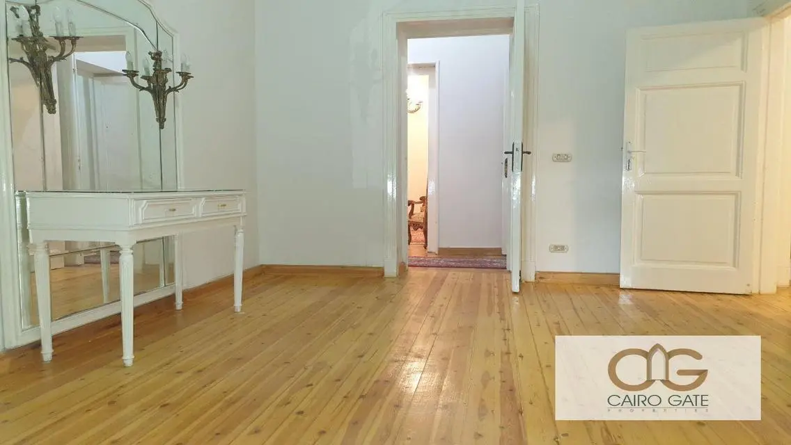 Furnished High-Ceiling 3-Beds Apartment in Zamalek