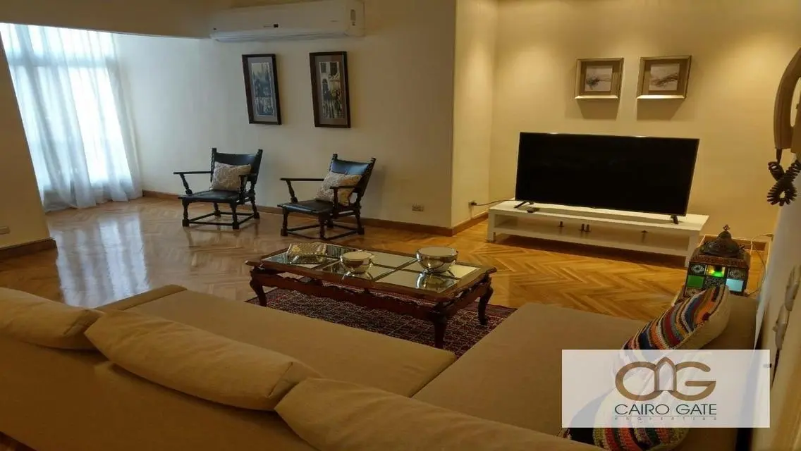 Furnished Nile-View Apartment for Rent in Zamalek