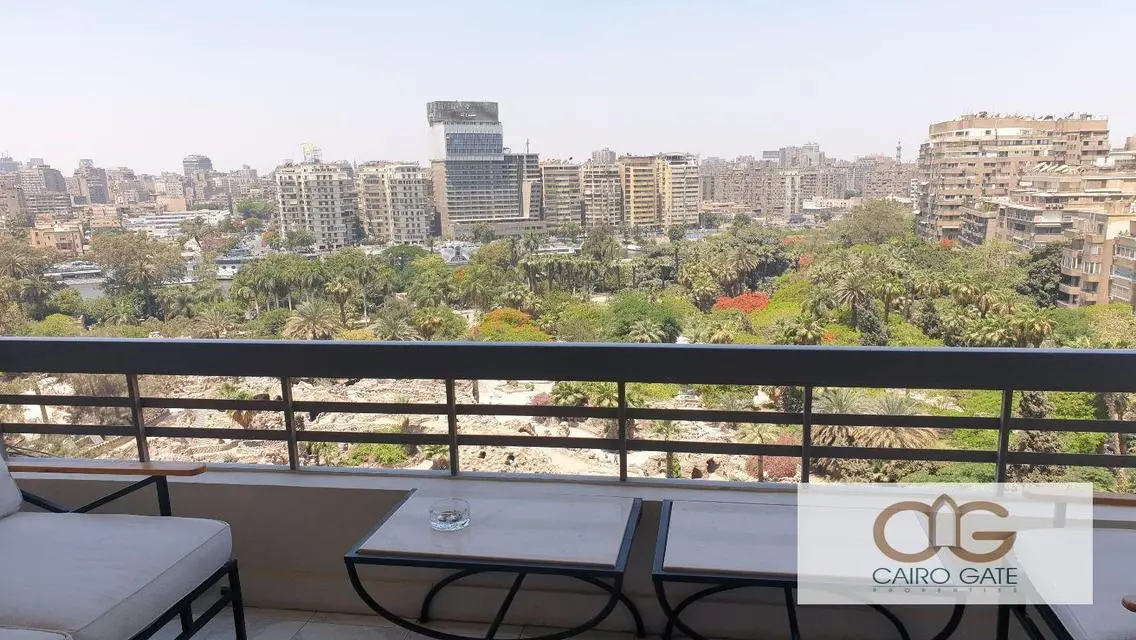 شقة مؤثثة حديثة للإيجار في الزمالك
