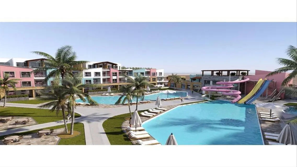 Luxury 3-Bedroom Apartment with Balcony and Pools
