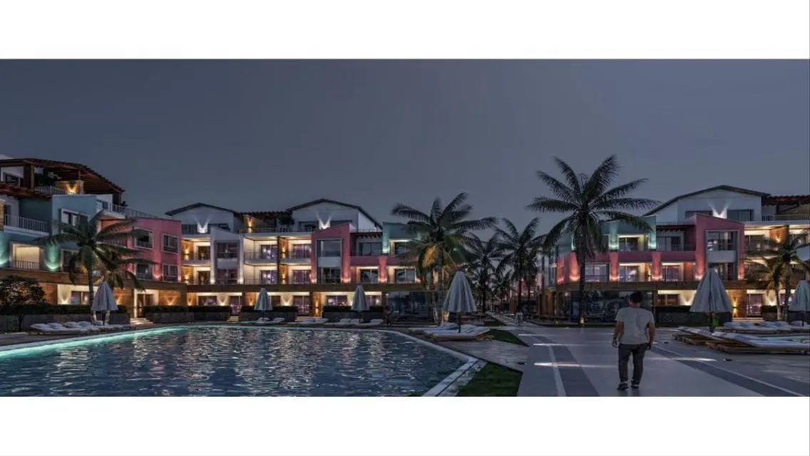 Luxury 3-Bedroom Apartment with Balcony and Pools
