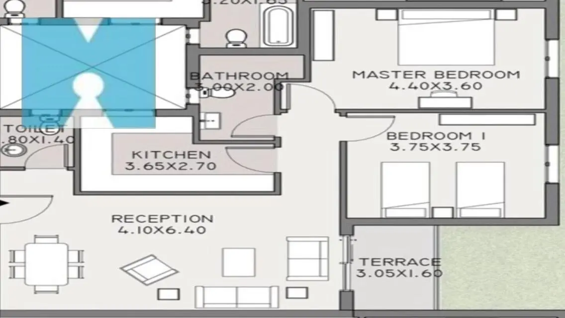 Luxury Apartment in Orgami-Taj-City 2028