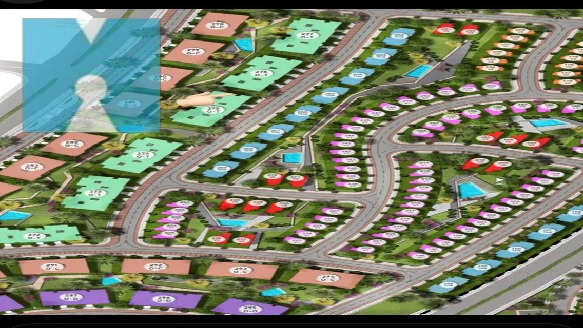 Luxury Apartment in Orgami-Taj-City 2028