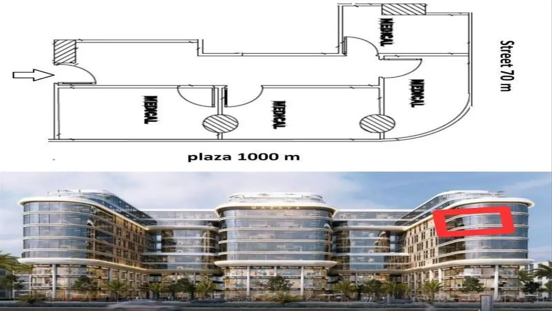 Luxury Apartment of 67 sqm in Gemini Area