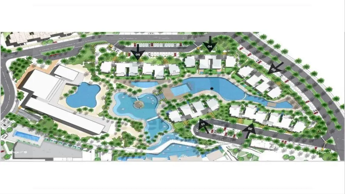 Luxury Apartment in Amwaj Rivette - 5 Bedrooms