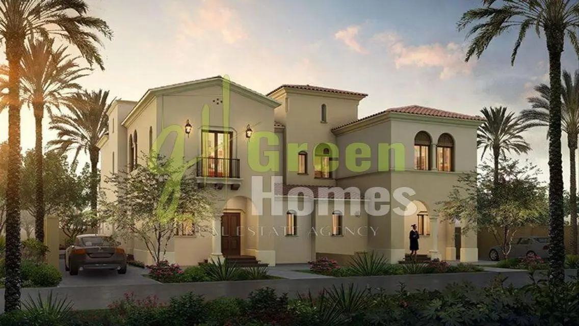 Luxury Green Home with Maid Room and Balcony